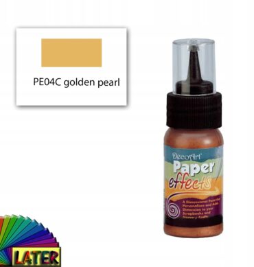 Konturówka DecoArt Paper 29,6ml PE04C golden pearl