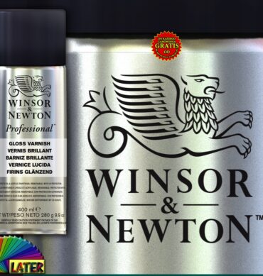 Werniks błyszczący 400ml spray Winsor Newton
