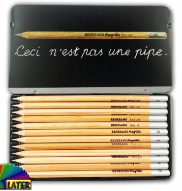 Zestaw 12 profesjonalnych ołówków artyst. Magritte