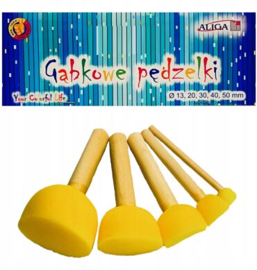 Pędzle gąbkowe do tapowania 5 szt