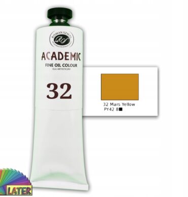 Farba olejna Academic 100ml mars yellow 32