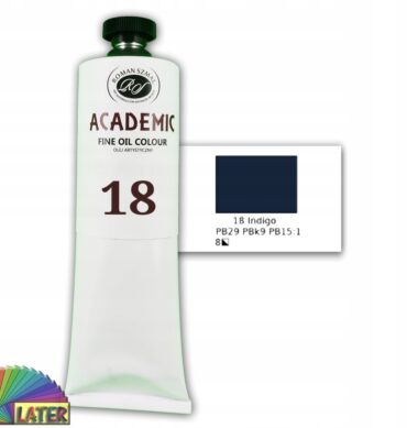 Farba olejna Academic 100ml indigo 18