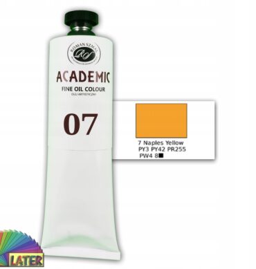 Farba olejna Academic 100ml naples yellow 07