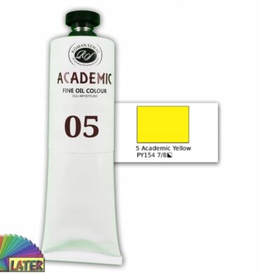 Farba olejna Academic 100ml academic yellow 05
