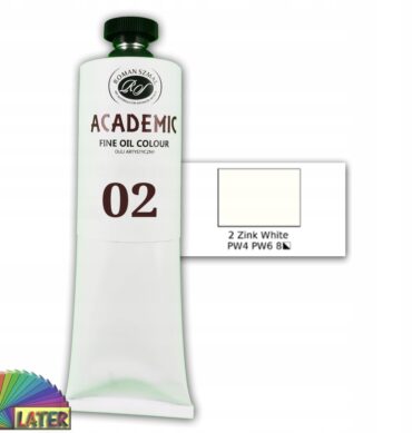 Farba olejna Academic 100ml zinc white 02