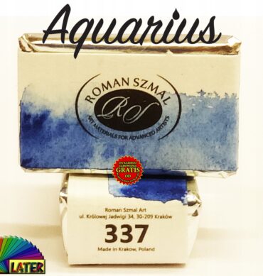 Indathrone blueakwarela Aquarius kostka 337
