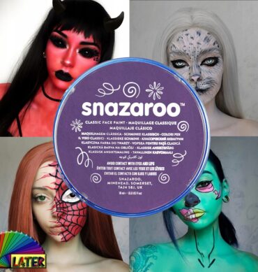 Farba do twarzy ciała SNAZAROO kolor Purple 888
