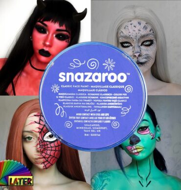 Farba do twarzy ciała SNAZAROO Sky blue 355