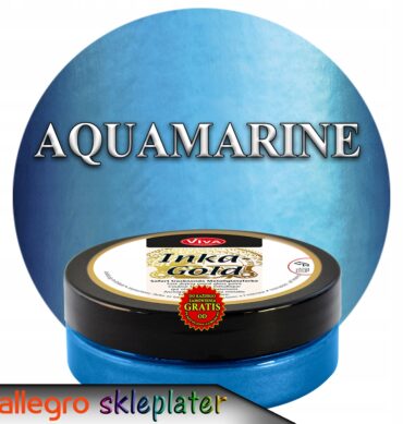 Pasta metaliczna aquamarine Inka Gold 62,5g Viva