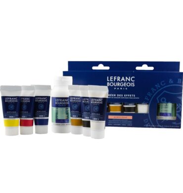Farby akrylowe 6x20 ml plus Medium Lefranc