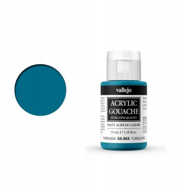 Gwasz akrylowy 35ml Turkus 064