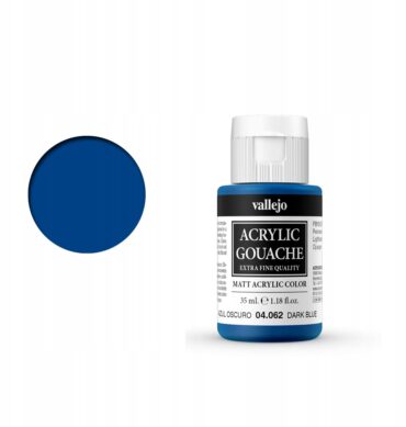 Gwasz akrylowy 35ml Dark Blue 062