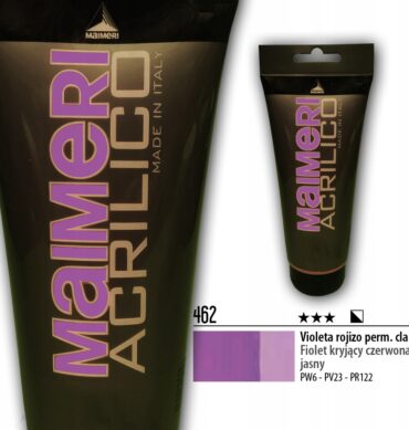 Farba akrylowa Maimeri 200ml Perm Violet 462