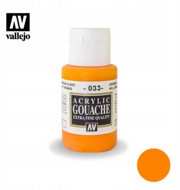 Gwasz akrylowy 35ml Orange Light 033