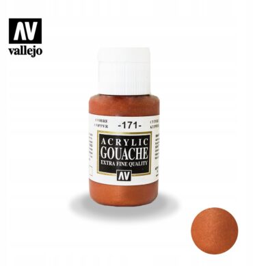 Gwasz akrylowy 35ml Miedziany 171