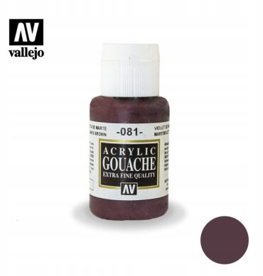 Gwasz akrylowy 35ml Mars Brown 081