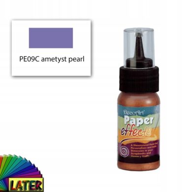 Konturówka DecoArt 29,6ml ametyst pearl PE09C