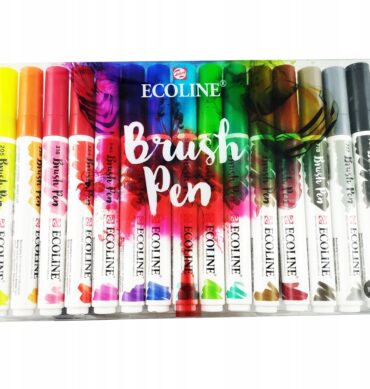 Zestaw pisaków akwarelowych Ecoline Brush Pen 15