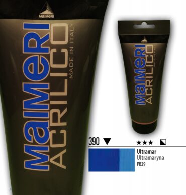 Farba akrylowa Maimeri 200ml Ultramaryna 390