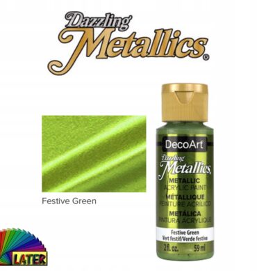 Farba Dazzling Metallics 59ml festive green 261
