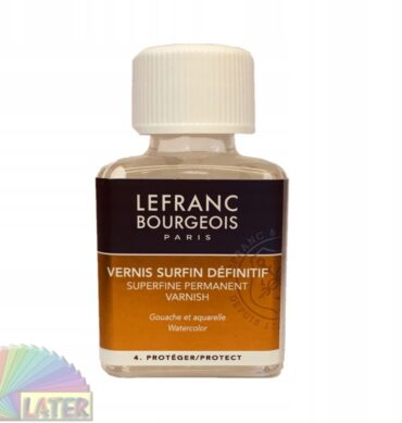 Werniks matowy do akwareli i gwaszy Lefranc 75ml