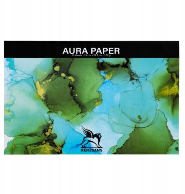 Blok do tuszy alkoholowych Aura 170g A4