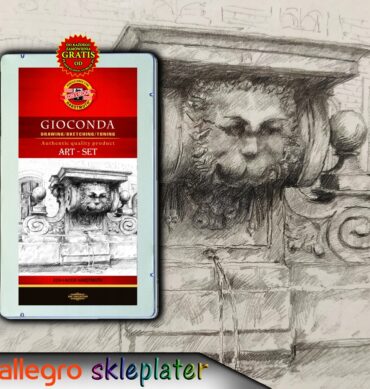 Zestaw artystyczny 11 elementów Gioconda 8894
