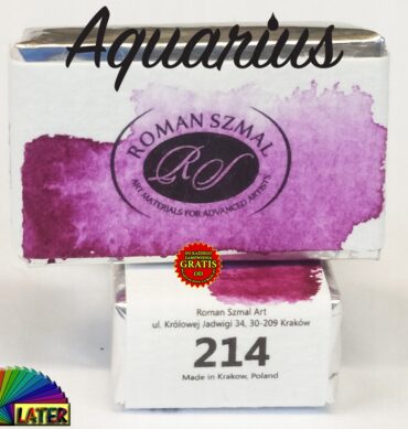 Akwarela Aquarius kostka Quinacridone violet 214