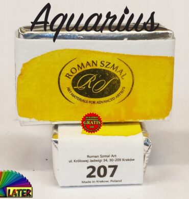 Akwarela Aquarius kostka Hansa yellow deep 207