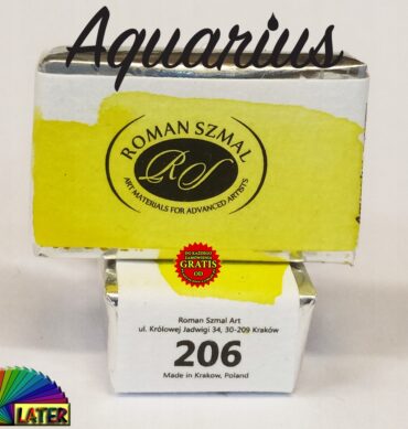 Akwarela Aquarius kostka Hansa yellow medium 206