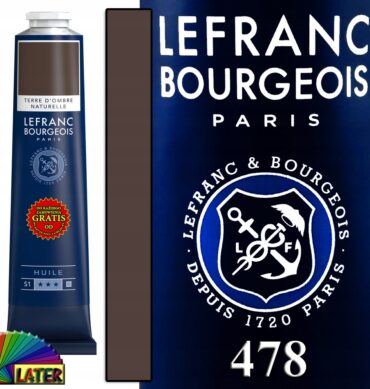 Farba olejna Lefranc 150ml Raw Umber 478