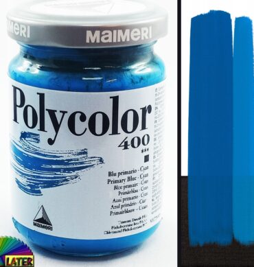Farba akrylowa Polycolor 40ml Primary Blue Cya 400