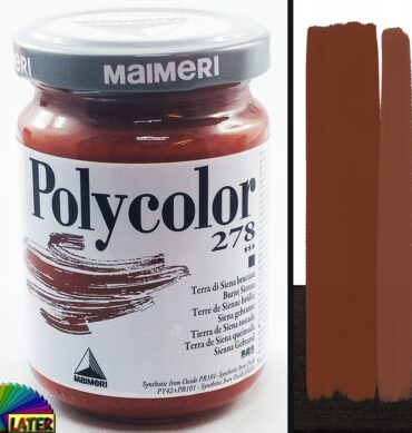 Farba akrylowa Polycolor 140ml Burnt Sienna 278