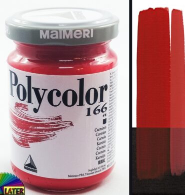 Farba akrylowa Polycolor 140ml Carmine 166