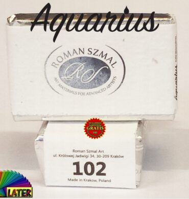 Akwarela Aquarius kostka Titanium white 102