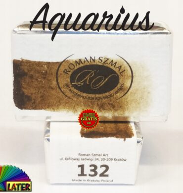 Akwarela Aquarius kostka Cyprus raw umber deep 132