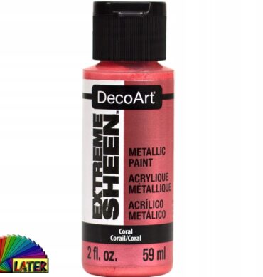 Farba akryl metaliczna Extreme Sheen Coral DPM26