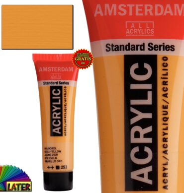 Farba akrylowa Amsterdam 20ml gold yellow 253