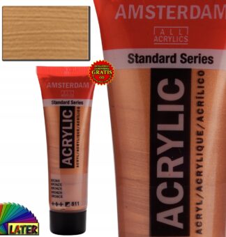 Farba akrylowa Amsterdam 20ml kolor bronze 811