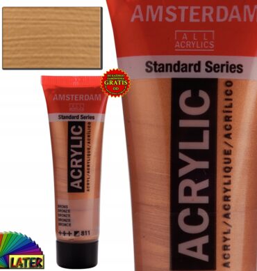 Farba akrylowa Amsterdam 20ml kolor bronze 811