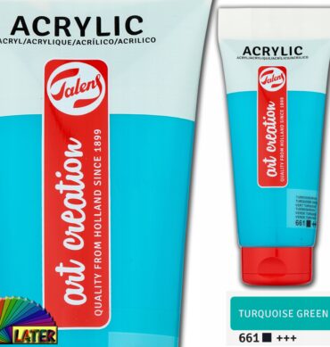 Farba akrylowa Art Creation 200ml turqus green 661