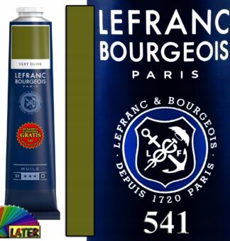 Farba olejna Lefranc 150ml Olive green 541