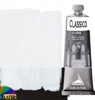 Farba olejna Classico 60ml Titan-zinc white 019