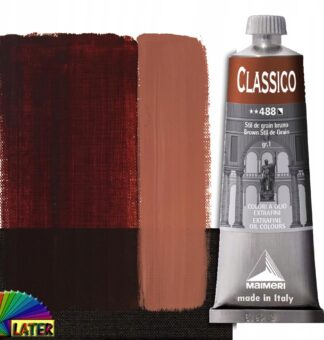 Farba olejna Classico 60ml brown stil de grain 488