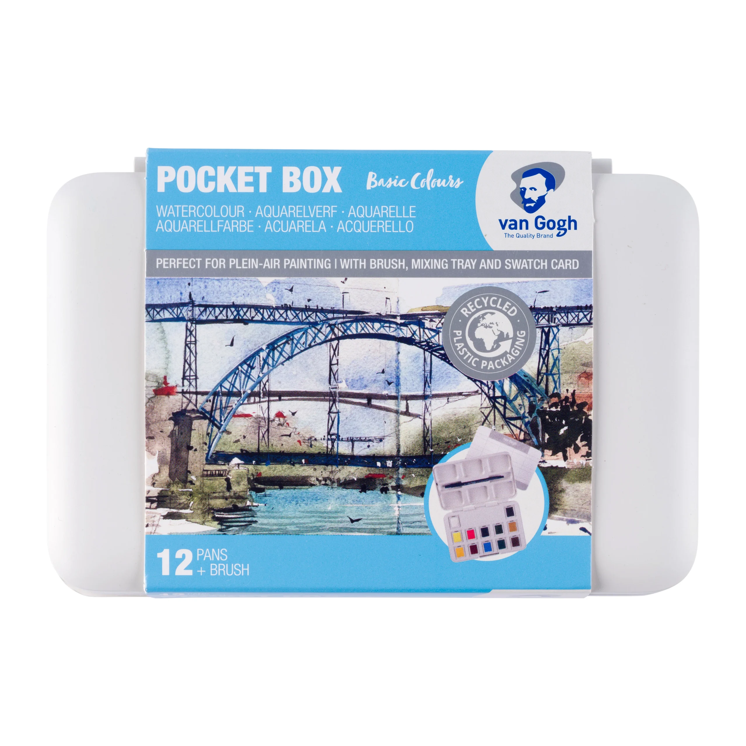 Zestaw-akwareli-Van-Gogh-12-kostek-pędzel-Pocket-Box-plastyczni1