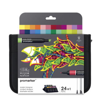 Zestaw Promarkerów Winsor&Newton z Etui 24szt.